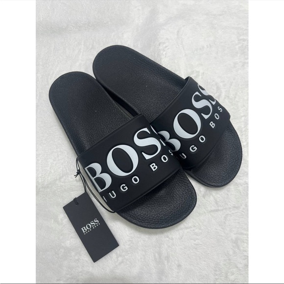 Hugo Boss Other - Hugo Boss Solar Sandal Slides Men's Size 11
